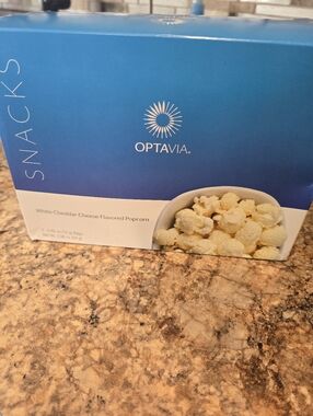 OPTAVIA White Cheddar Popcorn Snacks - 7 Fuelings Not Exp